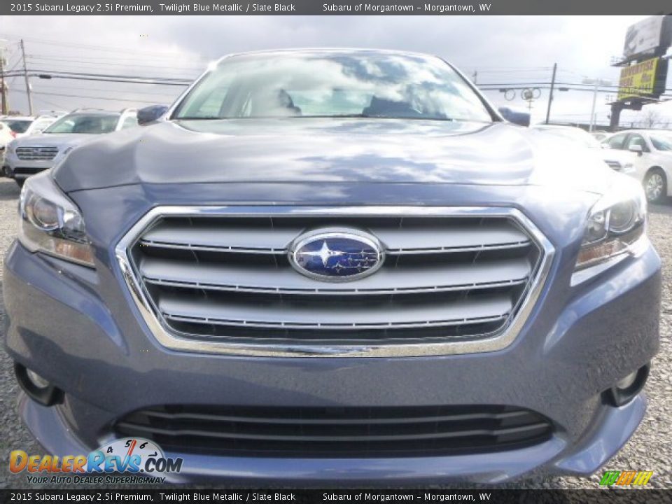 2015 Subaru Legacy 2.5i Premium Twilight Blue Metallic / Slate Black Photo #8