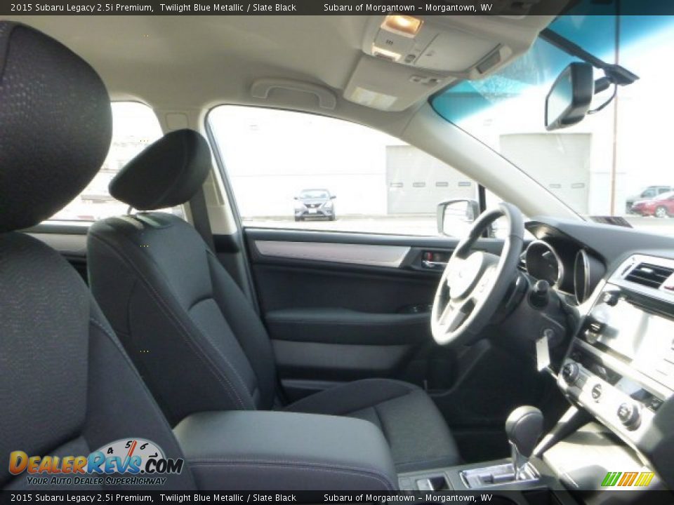 2015 Subaru Legacy 2.5i Premium Twilight Blue Metallic / Slate Black Photo #9