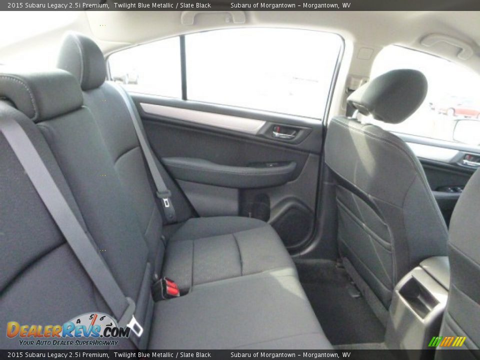 2015 Subaru Legacy 2.5i Premium Twilight Blue Metallic / Slate Black Photo #10