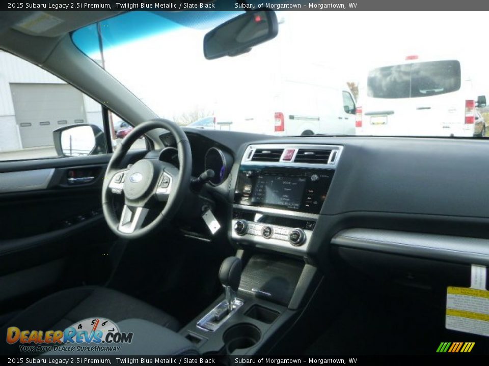 2015 Subaru Legacy 2.5i Premium Twilight Blue Metallic / Slate Black Photo #11