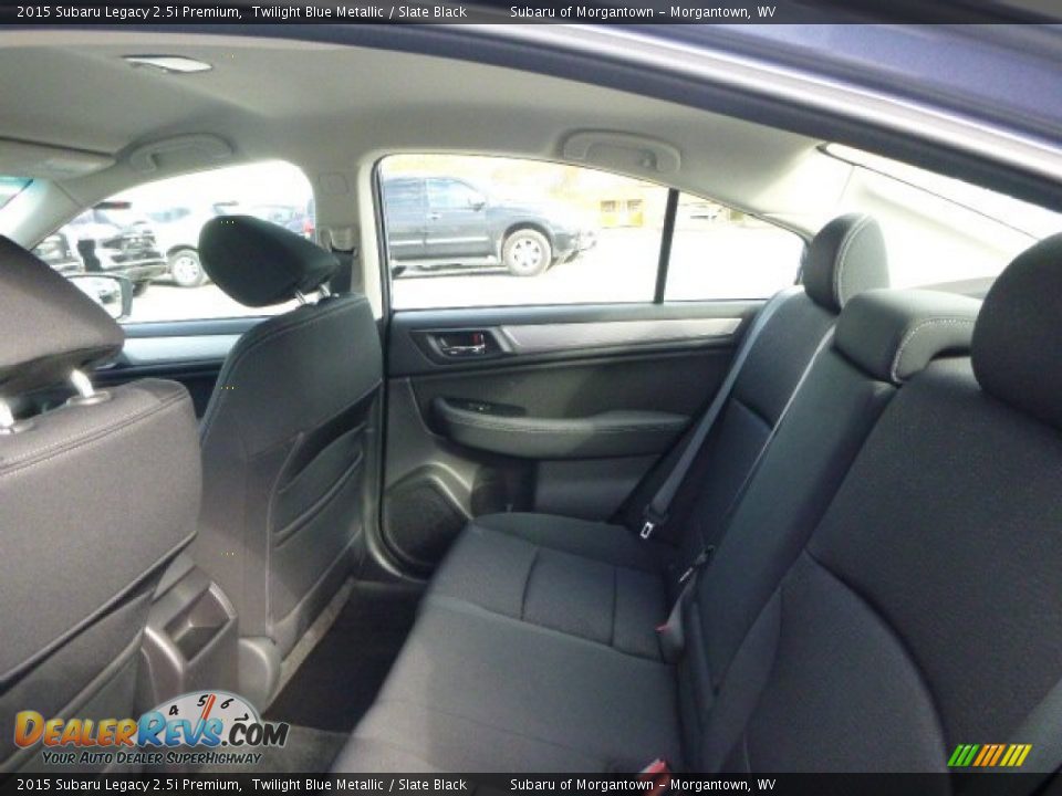 2015 Subaru Legacy 2.5i Premium Twilight Blue Metallic / Slate Black Photo #12