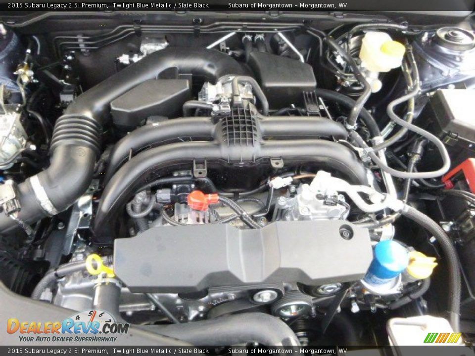 2015 Subaru Legacy 2.5i Premium Twilight Blue Metallic / Slate Black Photo #17