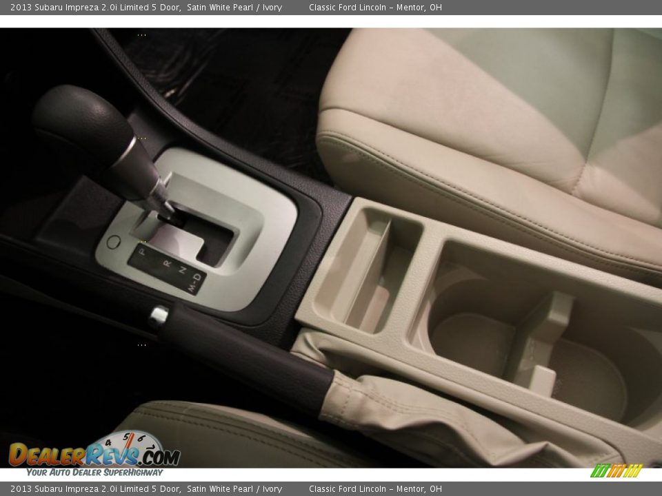 2013 Subaru Impreza 2.0i Limited 5 Door Satin White Pearl / Ivory Photo #9