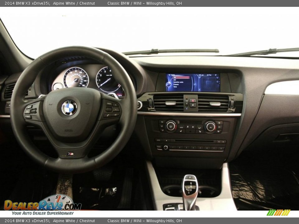 Dashboard of 2014 BMW X3 xDrive35i Photo #29