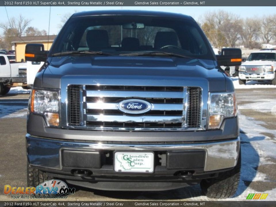 2012 Ford F150 XLT SuperCab 4x4 Sterling Gray Metallic / Steel Gray Photo #23