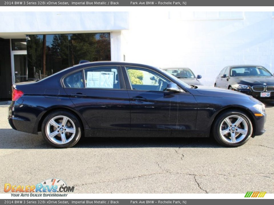 2014 BMW 3 Series 328i xDrive Sedan Imperial Blue Metallic / Black Photo #2