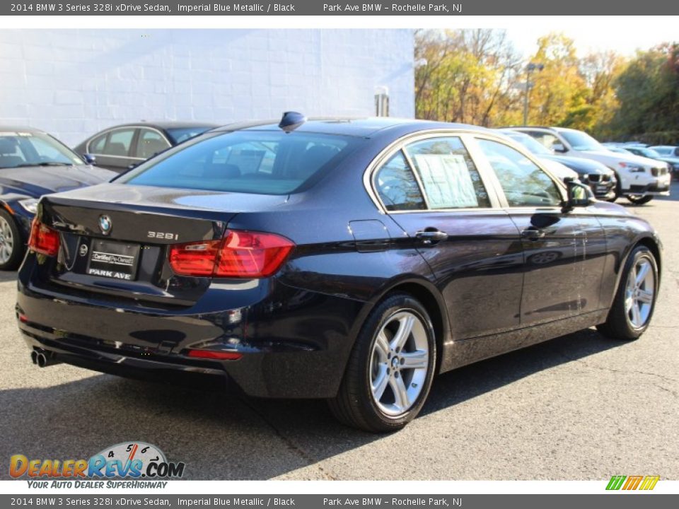 2014 BMW 3 Series 328i xDrive Sedan Imperial Blue Metallic / Black Photo #3