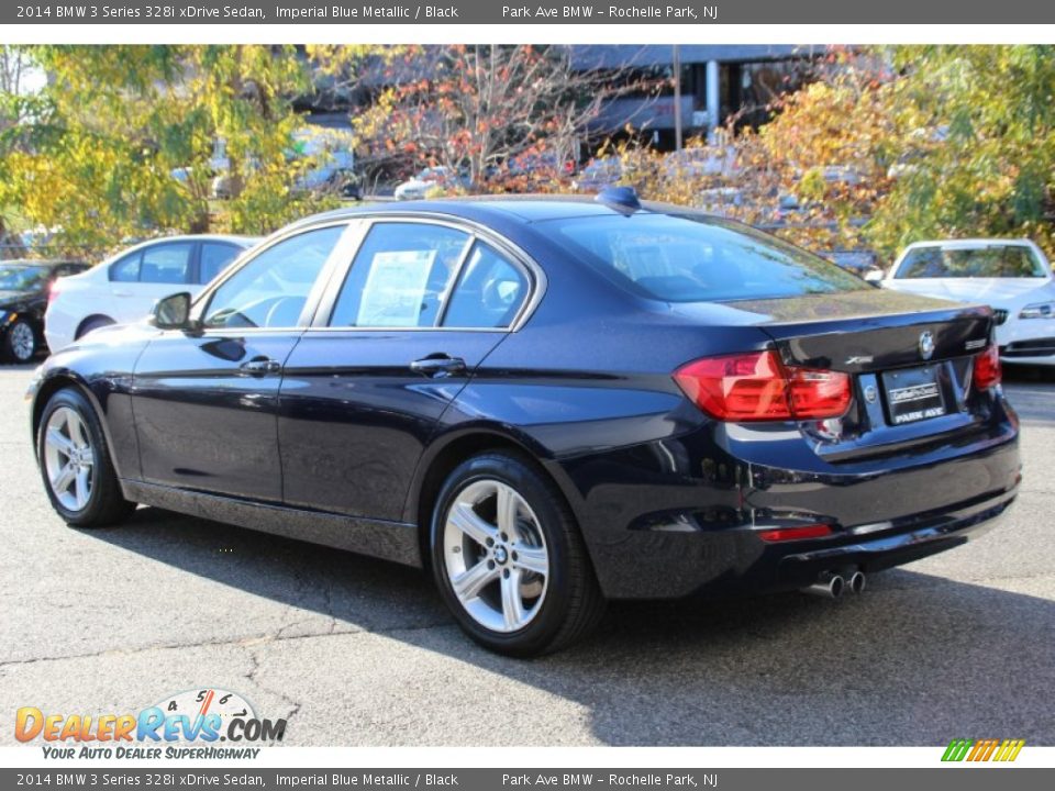 2014 BMW 3 Series 328i xDrive Sedan Imperial Blue Metallic / Black Photo #4