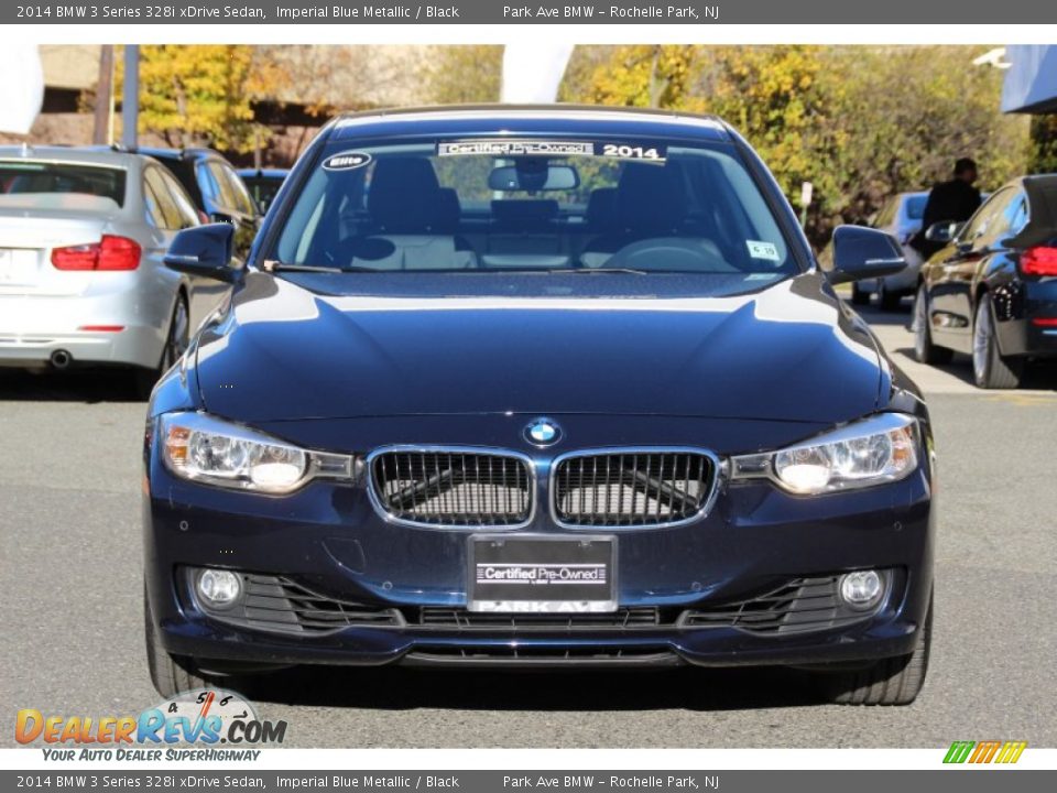 2014 BMW 3 Series 328i xDrive Sedan Imperial Blue Metallic / Black Photo #7
