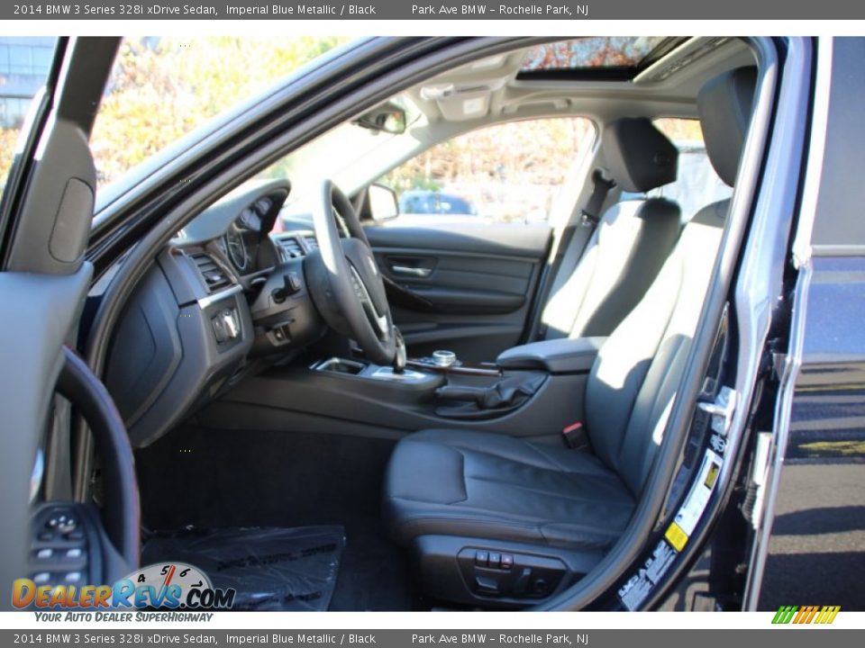 2014 BMW 3 Series 328i xDrive Sedan Imperial Blue Metallic / Black Photo #11