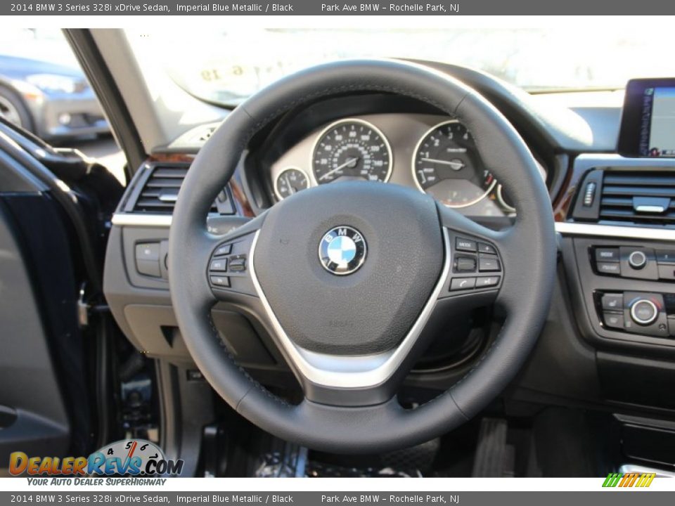 2014 BMW 3 Series 328i xDrive Sedan Imperial Blue Metallic / Black Photo #18