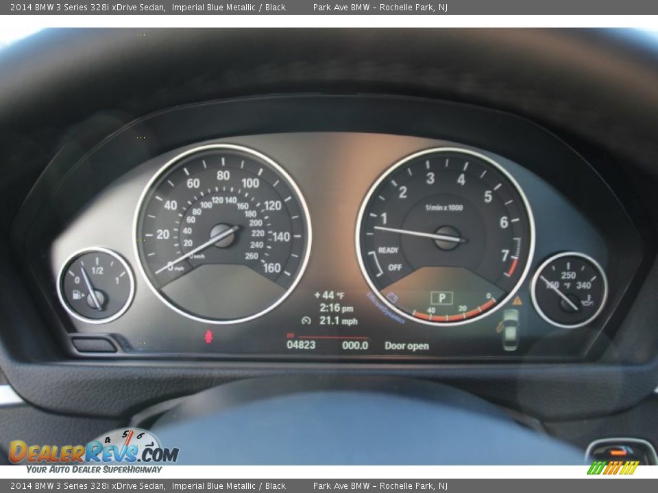 2014 BMW 3 Series 328i xDrive Sedan Imperial Blue Metallic / Black Photo #21