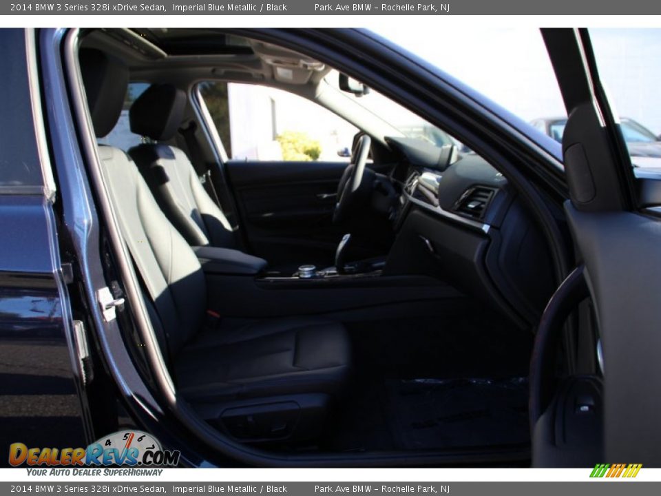 2014 BMW 3 Series 328i xDrive Sedan Imperial Blue Metallic / Black Photo #28