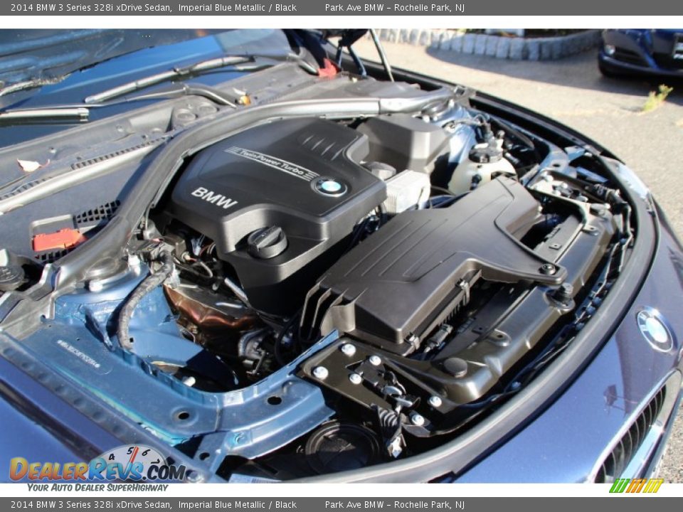 2014 BMW 3 Series 328i xDrive Sedan Imperial Blue Metallic / Black Photo #30