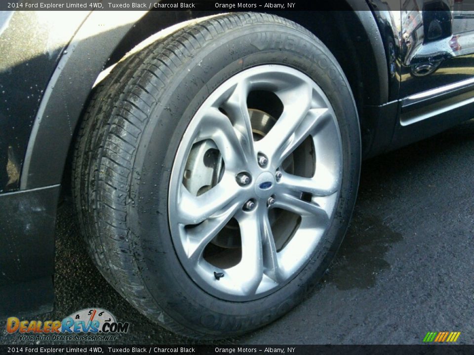 2014 Ford Explorer Limited 4WD Tuxedo Black / Charcoal Black Photo #6