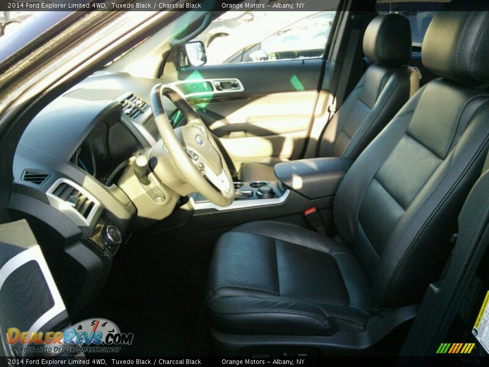 2014 Ford Explorer Limited 4WD Tuxedo Black / Charcoal Black Photo #8