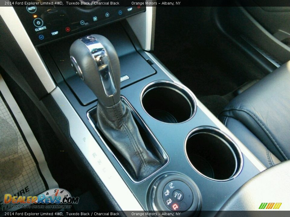 2014 Ford Explorer Limited 4WD Tuxedo Black / Charcoal Black Photo #12