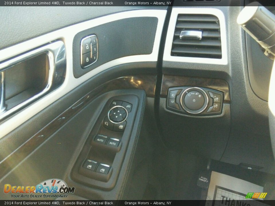 2014 Ford Explorer Limited 4WD Tuxedo Black / Charcoal Black Photo #13