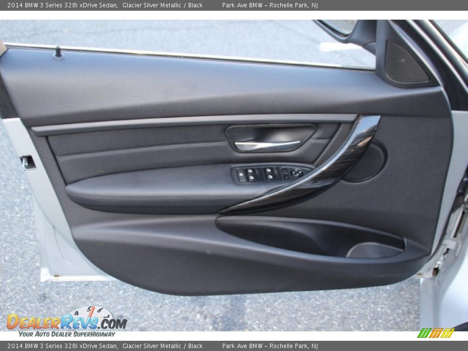 2014 BMW 3 Series 328i xDrive Sedan Glacier Silver Metallic / Black Photo #9