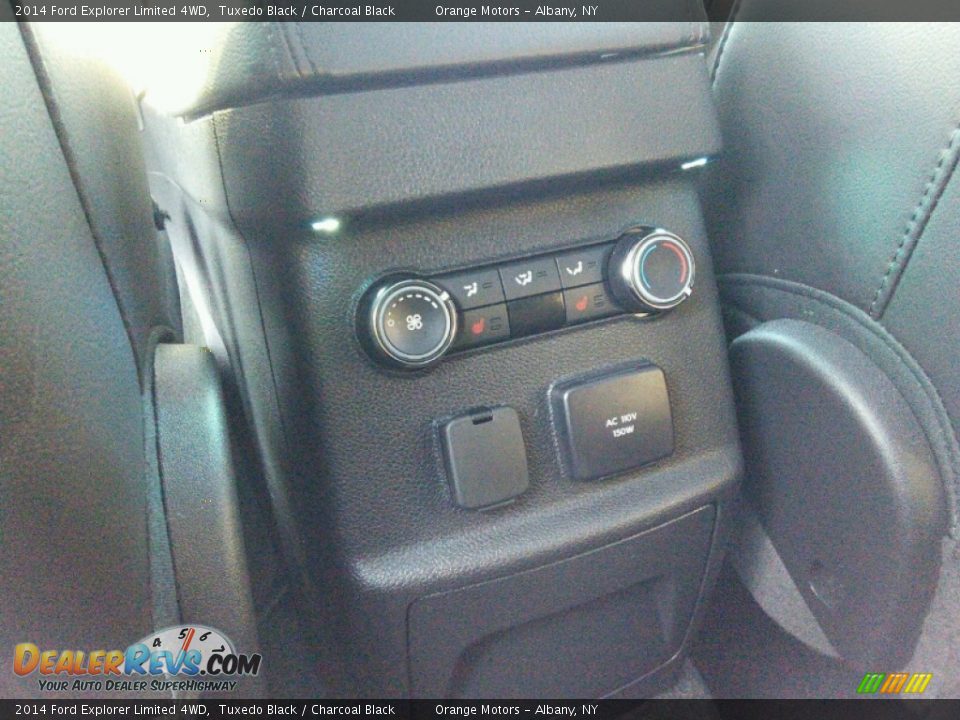 2014 Ford Explorer Limited 4WD Tuxedo Black / Charcoal Black Photo #16