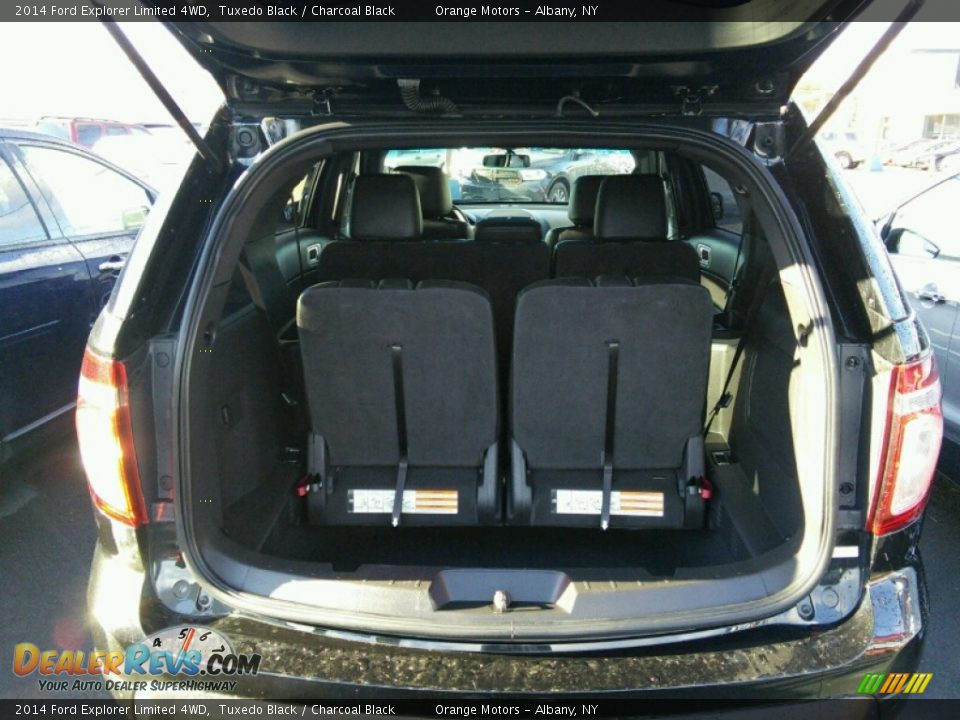 2014 Ford Explorer Limited 4WD Tuxedo Black / Charcoal Black Photo #18