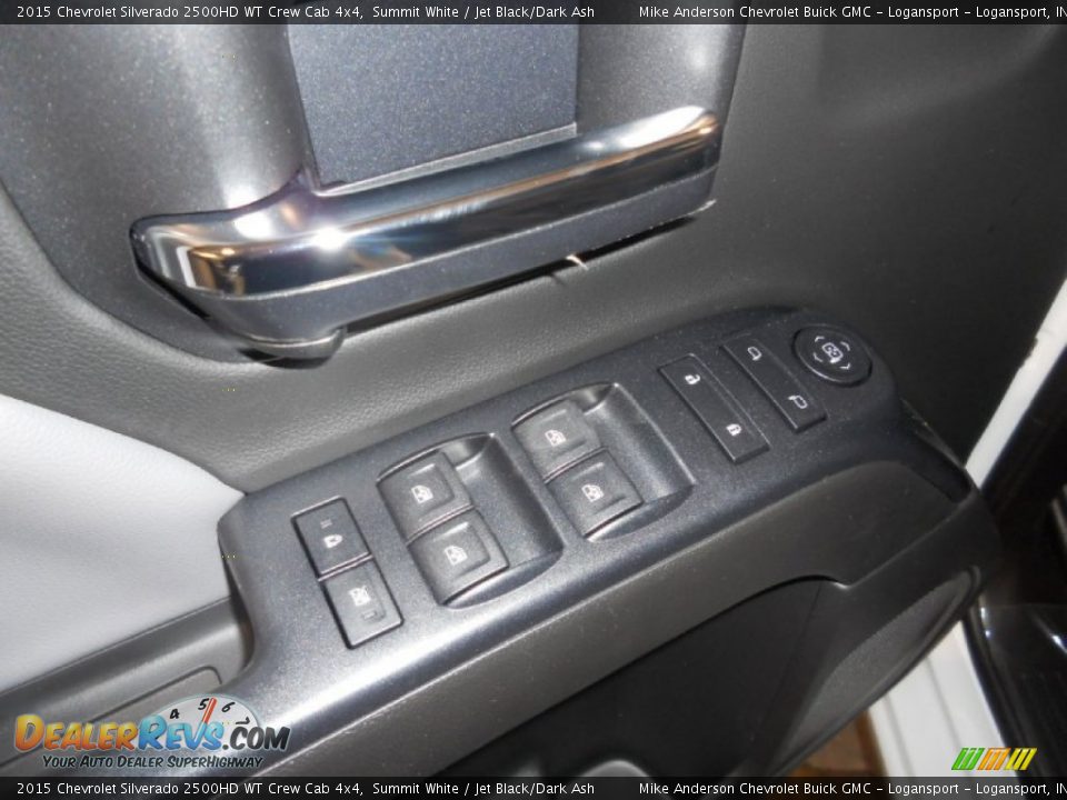 2015 Chevrolet Silverado 2500HD WT Crew Cab 4x4 Summit White / Jet Black/Dark Ash Photo #5