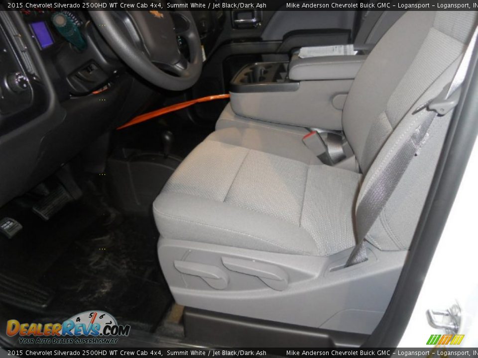 2015 Chevrolet Silverado 2500HD WT Crew Cab 4x4 Summit White / Jet Black/Dark Ash Photo #6