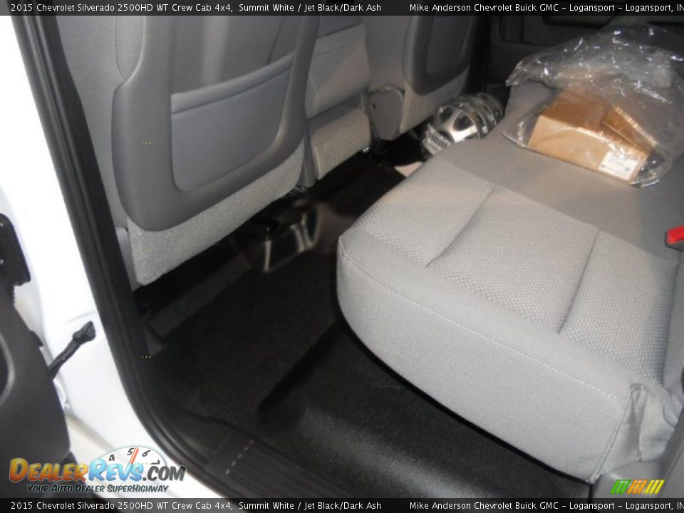 2015 Chevrolet Silverado 2500HD WT Crew Cab 4x4 Summit White / Jet Black/Dark Ash Photo #7