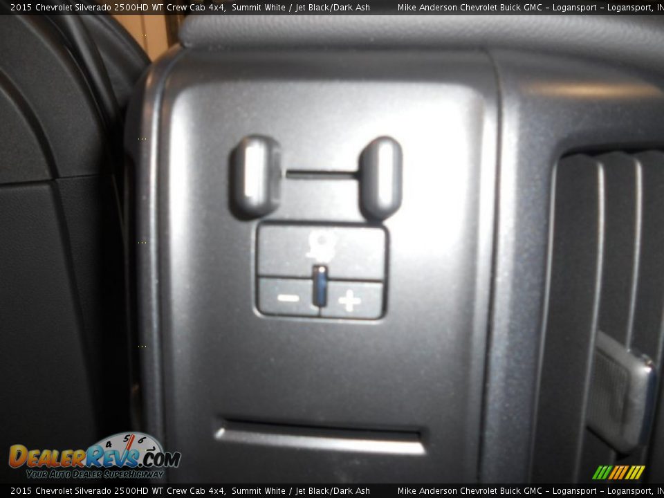 2015 Chevrolet Silverado 2500HD WT Crew Cab 4x4 Summit White / Jet Black/Dark Ash Photo #8