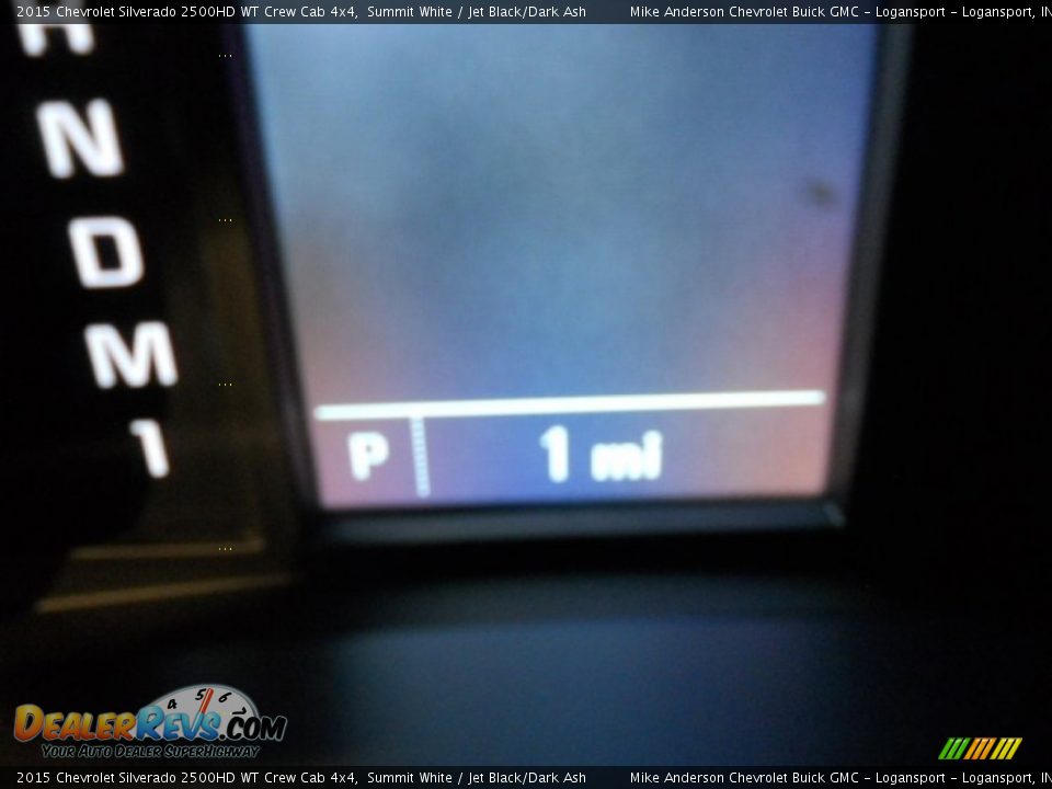 2015 Chevrolet Silverado 2500HD WT Crew Cab 4x4 Summit White / Jet Black/Dark Ash Photo #9