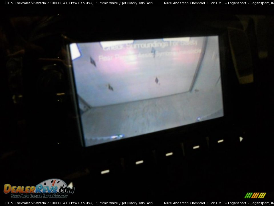 2015 Chevrolet Silverado 2500HD WT Crew Cab 4x4 Summit White / Jet Black/Dark Ash Photo #11