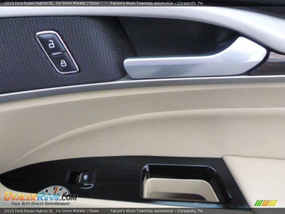 2013 Ford Fusion Hybrid SE Ice Storm Metallic / Dune Photo #2