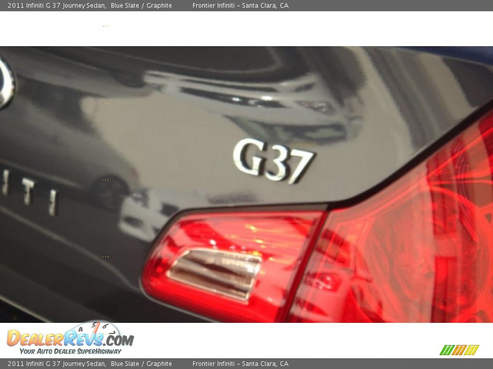 2011 Infiniti G 37 Journey Sedan Blue Slate / Graphite Photo #6