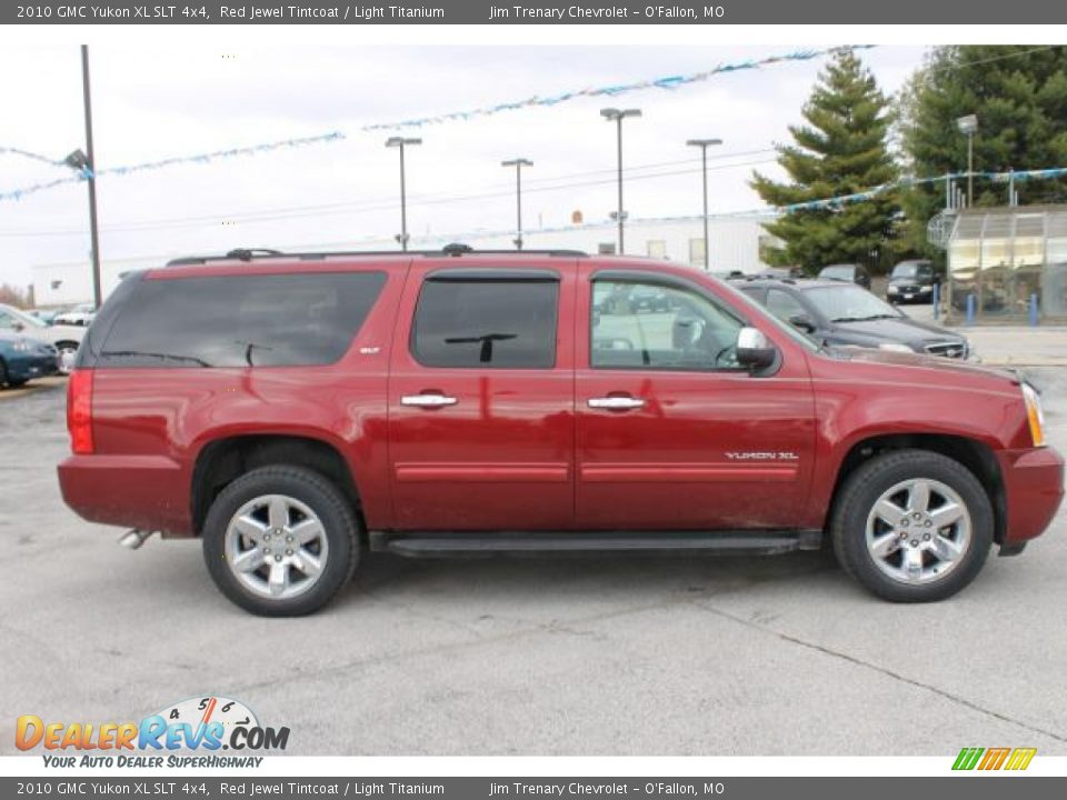 2010 GMC Yukon XL SLT 4x4 Red Jewel Tintcoat / Light Titanium Photo #1