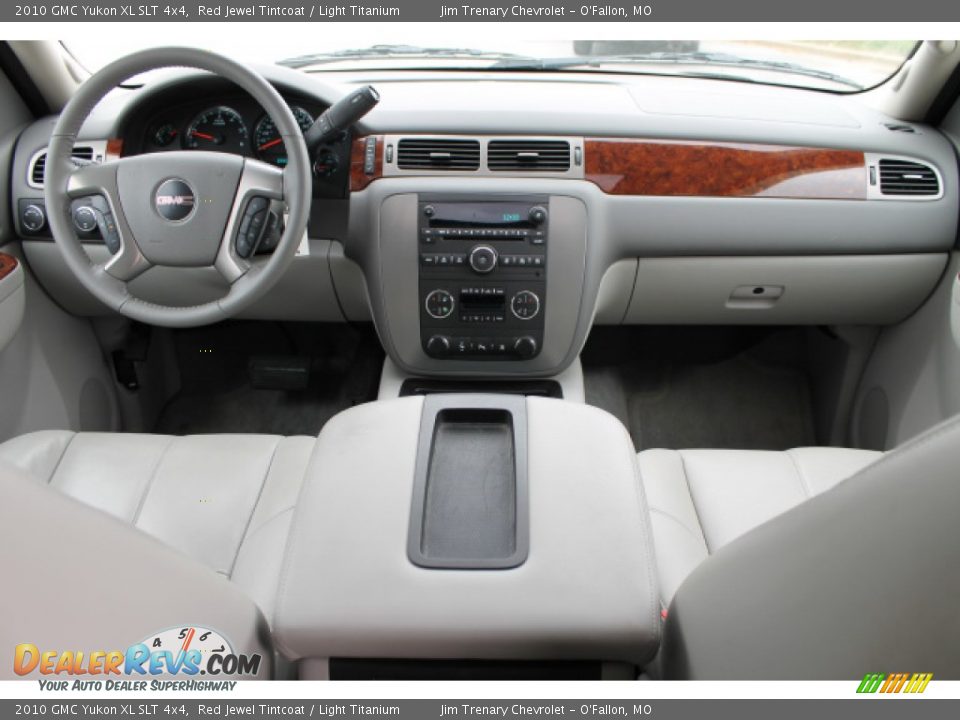 2010 GMC Yukon XL SLT 4x4 Red Jewel Tintcoat / Light Titanium Photo #6