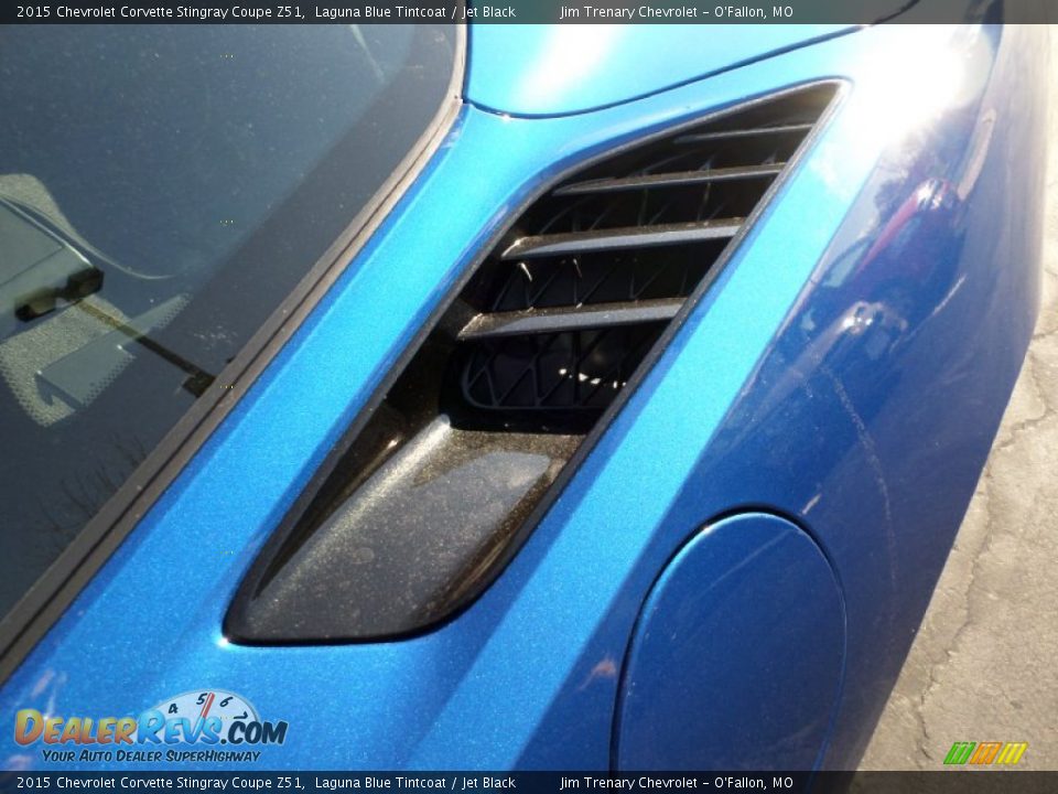 2015 Chevrolet Corvette Stingray Coupe Z51 Laguna Blue Tintcoat / Jet Black Photo #19