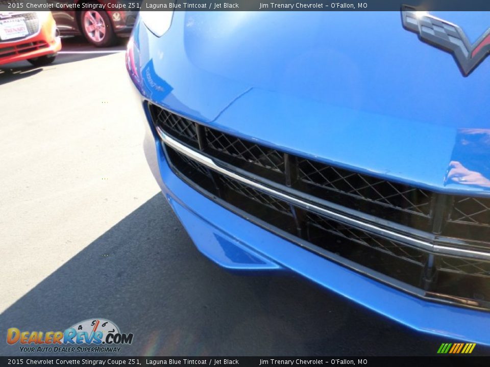2015 Chevrolet Corvette Stingray Coupe Z51 Laguna Blue Tintcoat / Jet Black Photo #21