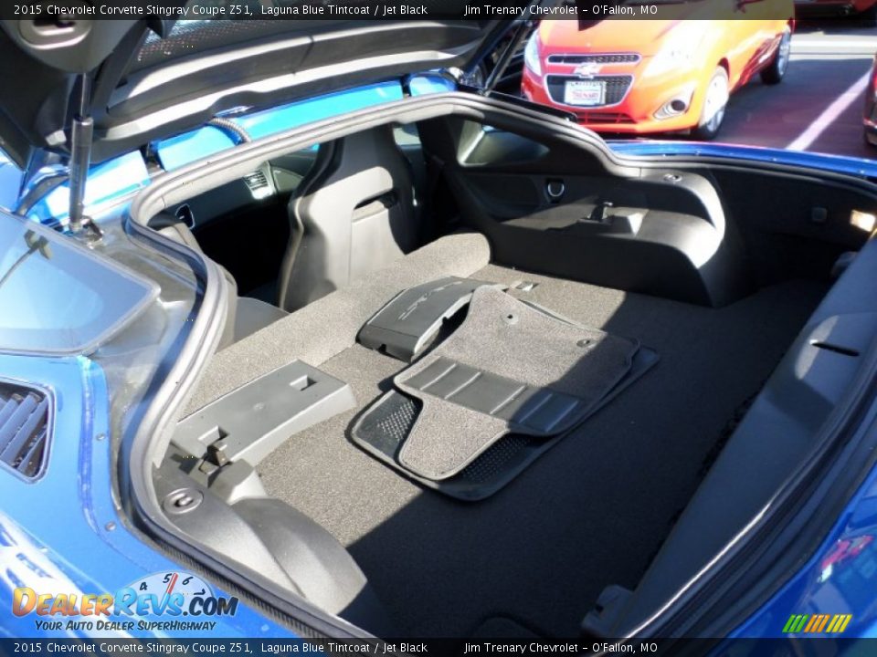 2015 Chevrolet Corvette Stingray Coupe Z51 Laguna Blue Tintcoat / Jet Black Photo #29