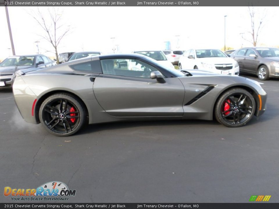 Shark Gray Metallic 2015 Chevrolet Corvette Stingray Coupe Photo #2
