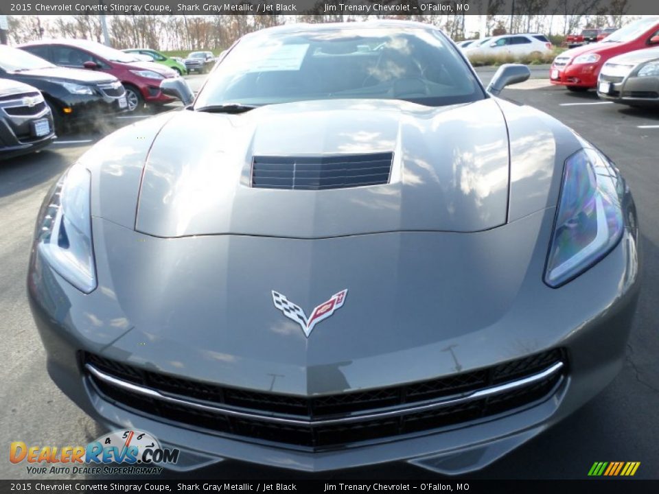 2015 Chevrolet Corvette Stingray Coupe Shark Gray Metallic / Jet Black Photo #4