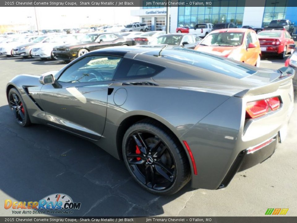 2015 Chevrolet Corvette Stingray Coupe Shark Gray Metallic / Jet Black Photo #7