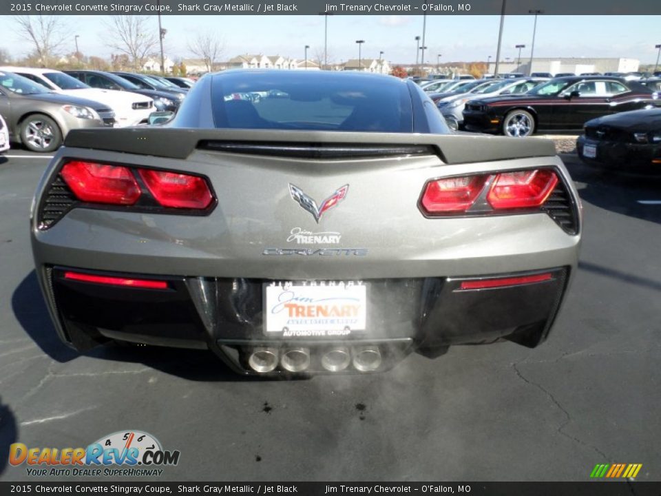 2015 Chevrolet Corvette Stingray Coupe Shark Gray Metallic / Jet Black Photo #8