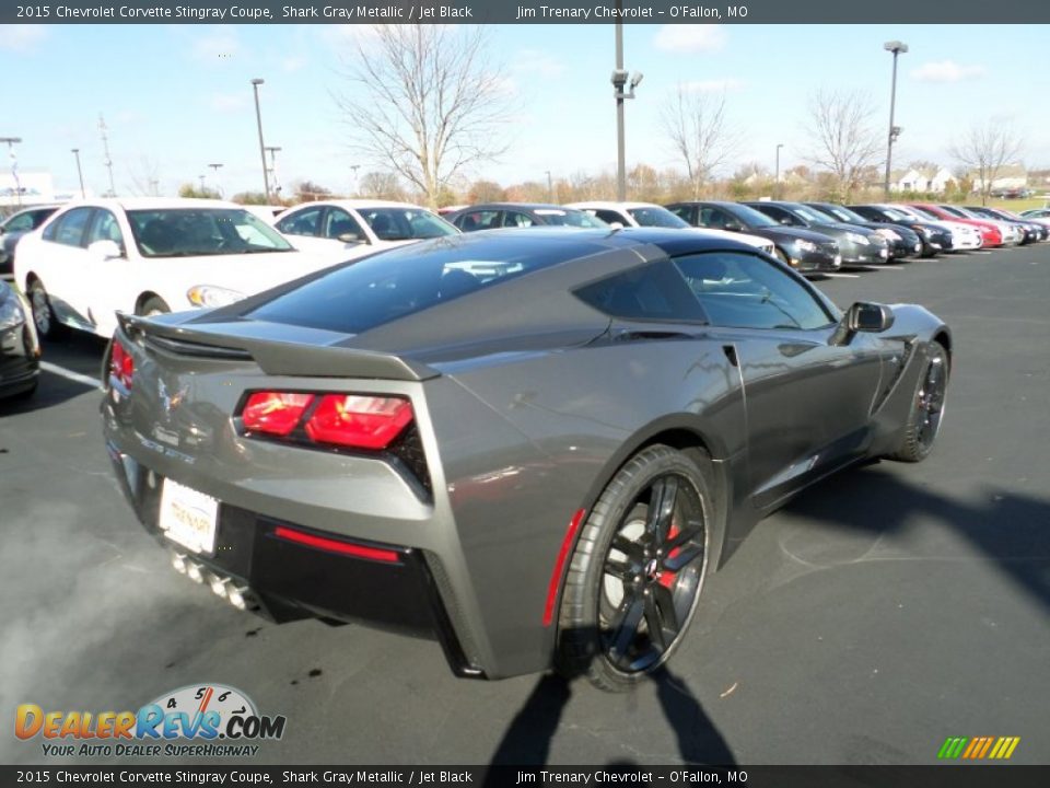 2015 Chevrolet Corvette Stingray Coupe Shark Gray Metallic / Jet Black Photo #9