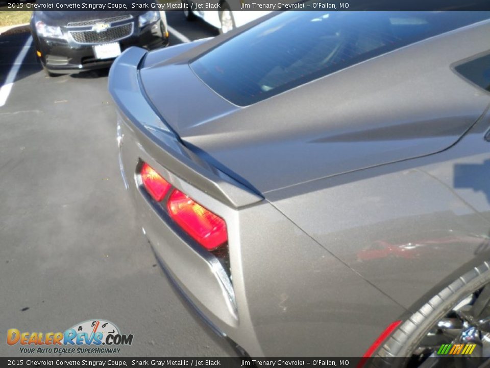 2015 Chevrolet Corvette Stingray Coupe Shark Gray Metallic / Jet Black Photo #15