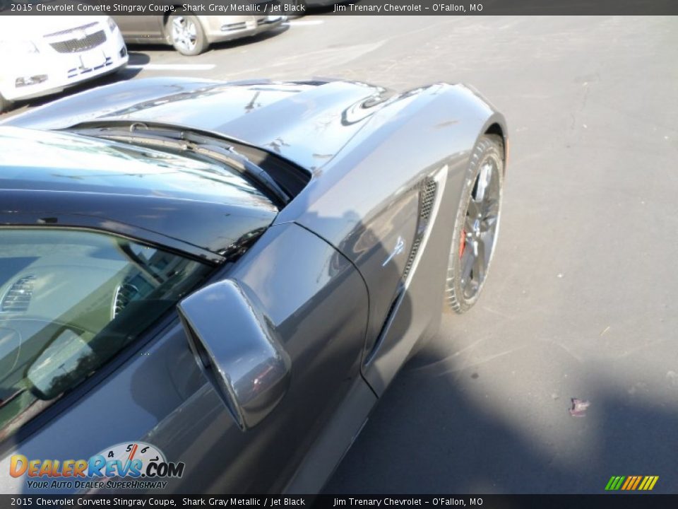 2015 Chevrolet Corvette Stingray Coupe Shark Gray Metallic / Jet Black Photo #17