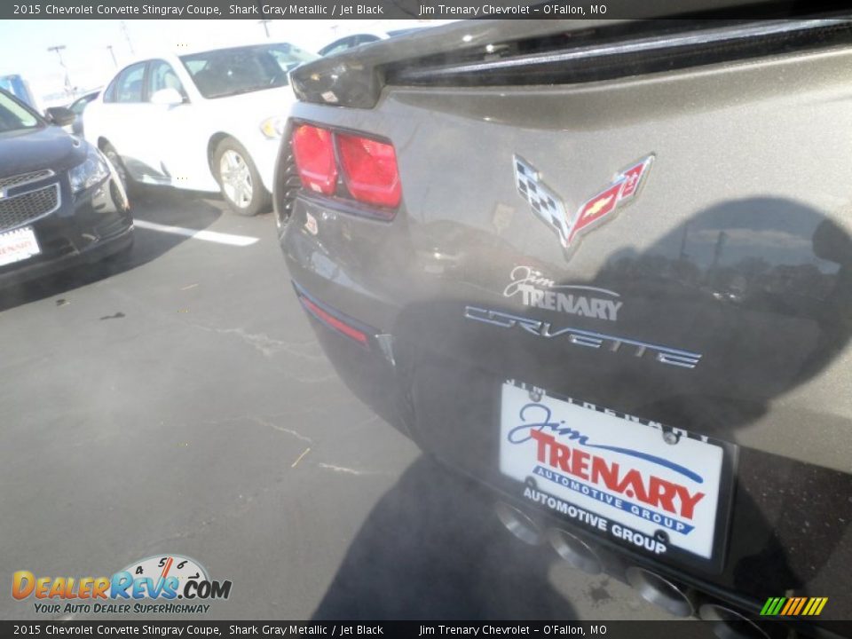 2015 Chevrolet Corvette Stingray Coupe Shark Gray Metallic / Jet Black Photo #19