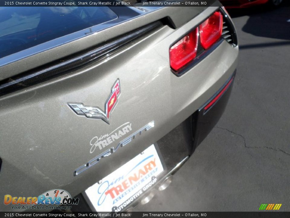 2015 Chevrolet Corvette Stingray Coupe Shark Gray Metallic / Jet Black Photo #20