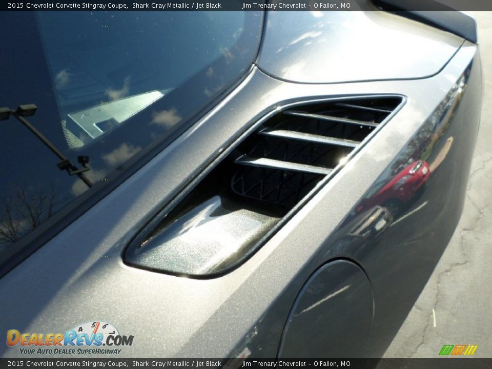 2015 Chevrolet Corvette Stingray Coupe Shark Gray Metallic / Jet Black Photo #21