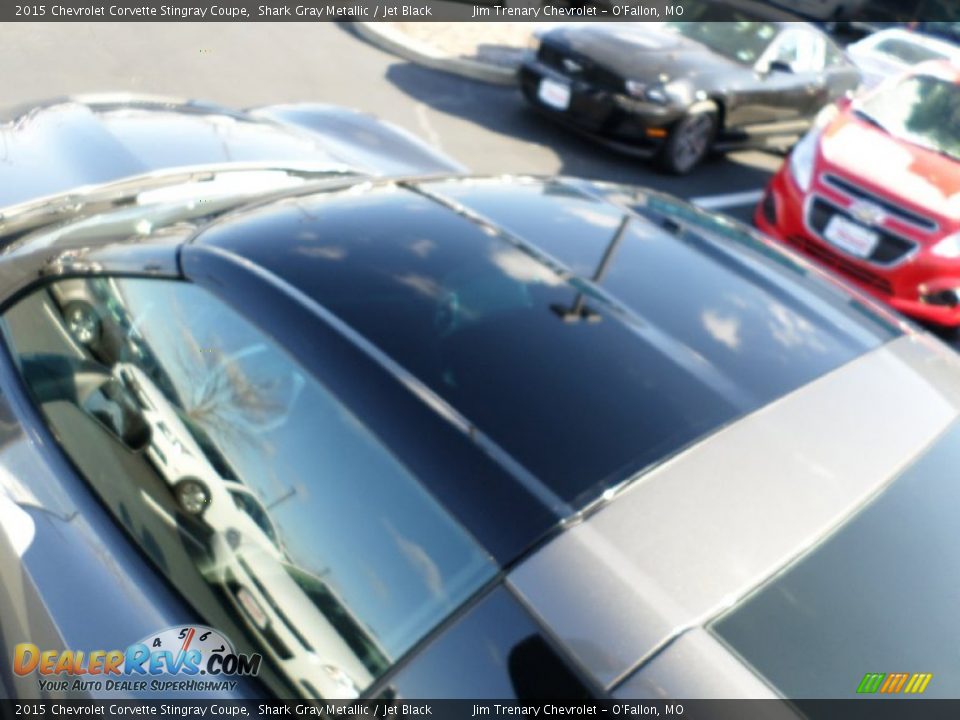 2015 Chevrolet Corvette Stingray Coupe Shark Gray Metallic / Jet Black Photo #22