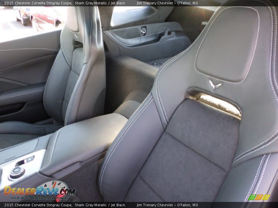 2015 Chevrolet Corvette Stingray Coupe Shark Gray Metallic / Jet Black Photo #25